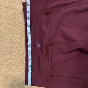 tentree Red Reflective Stripe Leggings